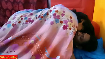 Desi hot bhabhi fucking under bed with devor! Romantic sex